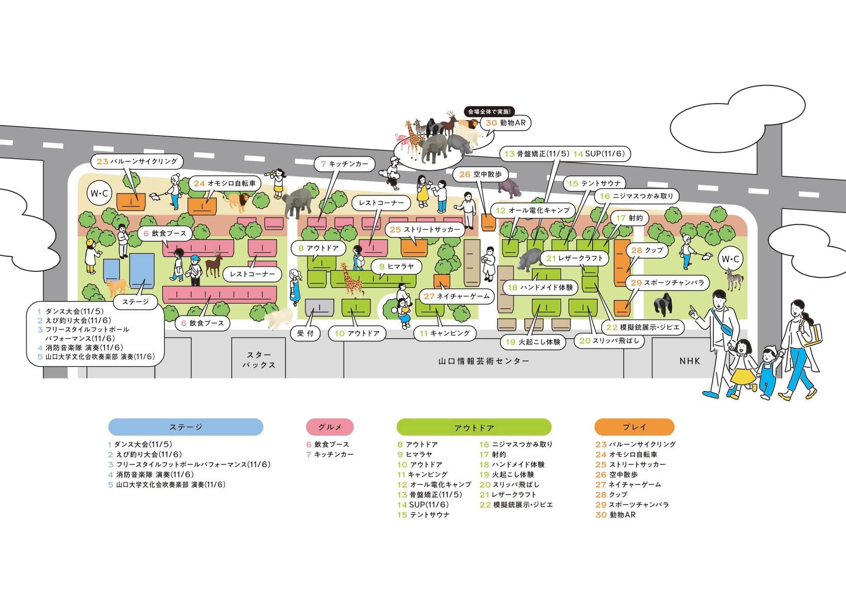 アウトドアのイメージ